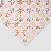 Traditioneel Lets ZUN-teken geometrisch patroon VI Tissuepapier (Detail)