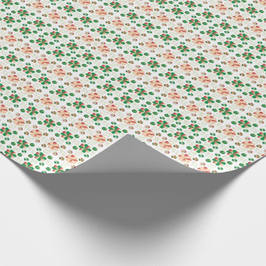 Traditioneel Lets ZUN-teken geometrisch patroon X Cadeaupapier (Hoek)