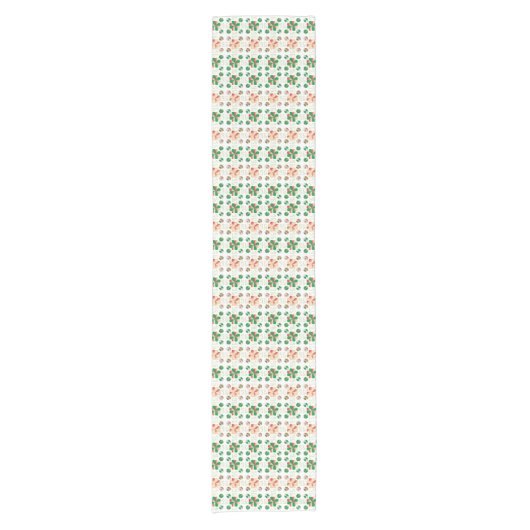 Traditioneel Lets ZUN-teken geometrisch patroon X Korte Tafelloper (Voorkant)