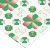 Traditioneel Lets ZUN-teken geometrisch patroon X Tafelkleed (Gekanteld)