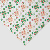 Traditioneel Lets ZUN-teken geometrisch patroon X Tissuepapier (Detail)