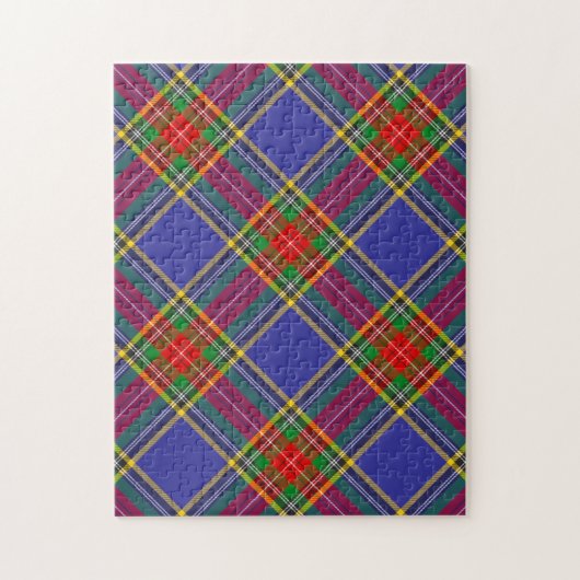 Traditioneel Macbeth Clan Tartan Schots Legpuzzel (Verticaal)