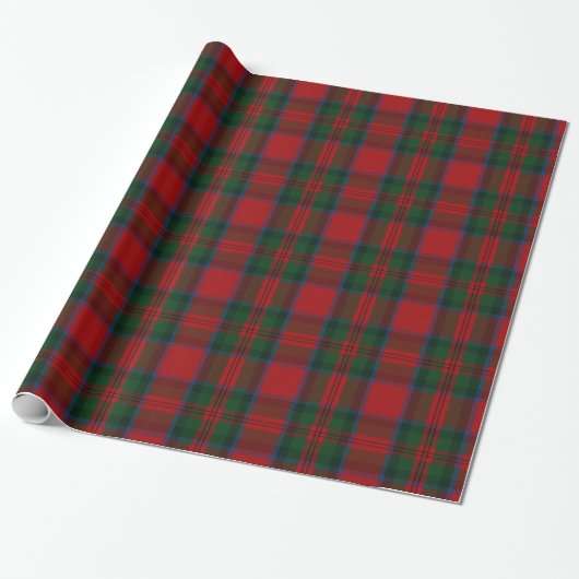 Traditioneel MacDuff-tapepapier Cadeaupapier (Uitgerold)