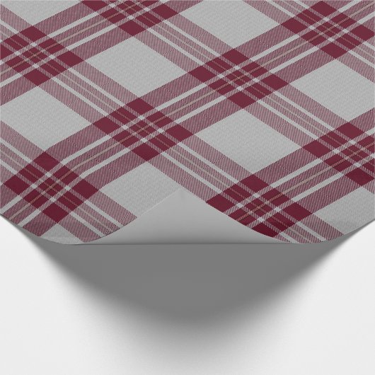 Traditioneel MacGregor Dress Tartan Wrapping Paper Cadeaupapier (Hoek)