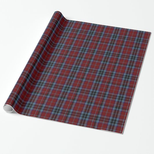 Traditioneel MacTavish Clan Tartan Cadeaupapier (Uitgerold)