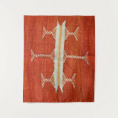 Traditioneel Marokkaans Berber Symbool, oude kunst Wandkleed (Voorkant)