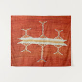 Traditioneel Marokkaans Berbers symbool, oude kuns Wandkleed (Voorkant (horizontaal))
