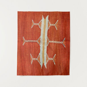 Traditioneel Marokkaans Berbers symbool, oude kuns Wandkleed