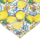 Traditioneel mediterraan patroon met leemons tafelkleed (Gekanteld)