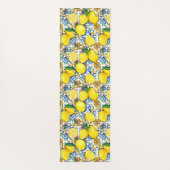 Traditioneel mediterraan patroon met leemons yogamat (Achterkant)