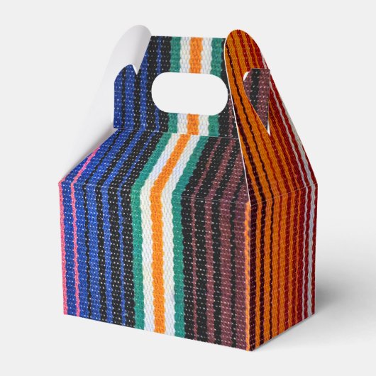 Traditioneel Mexicaans Fiesta Design Bedankdoosjes (Voorkant Zijde)
