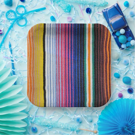 Traditioneel Mexicaans Fiesta Design Papieren Bordje (Feest)