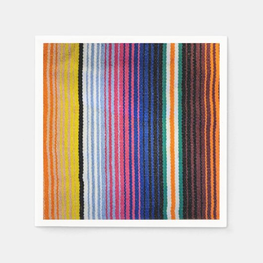 Traditioneel Mexicaans Fiesta Design Servet (Voorkant)