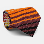 Traditioneel Mexicaans Fiesta Design Stropdas (Opgerold)