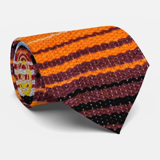 Traditioneel Mexicaans Fiesta Design Stropdas (Opgerold)