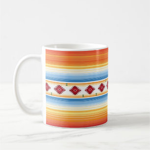 Traditioneel Mexicaans patroon van tapebak Koffiemok