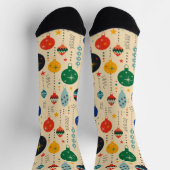  traditioneel mooi ornament Beige Sokken (Top)