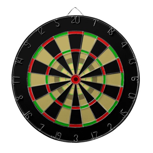 Traditioneel multifunctioneel semitisch dartboard dartbord (Voorkant)