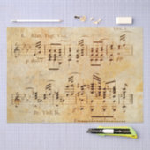 traditioneel muziekpapier tissuepapier (Craft)