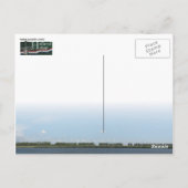 Traditioneel Nederlands Briefkaart van het stadspl (Achterkant)
