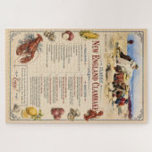 Traditioneel New England Clambake Recept Legpuzzel (Horizontaal)