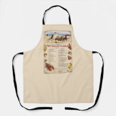 Traditioneel New England Clambake Recept Schort (Voorkant)