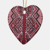 Traditioneel Oekraïens ontwerp Keramisch Ornament (Links)