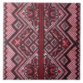 Traditioneel Oekraïens ontwerp Tegeltje (Voorkant)