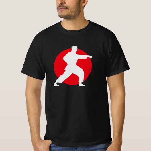 Traditioneel Okinawa Karate Do T-shirt (Voorkant)