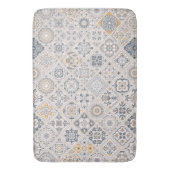 Traditioneel ornament Portugees en Spaans Boho  Badmat (Voorkant Verticaal)