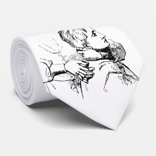 Traditioneel osteopathisch Stropdas (Opgerold)