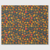 Traditioneel/pagaanmotief voor het verpakken van p cadeaupapier (Vlak)