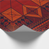 Traditioneel Palestina borduurwerk patroon Cadeaupapier (Hoek)