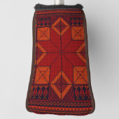 Traditioneel Palestina borduurwerk patroon Golfheadcover (Draai 90)