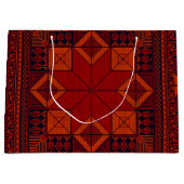 Traditioneel Palestina borduurwerk patroon Groot Cadeauzakje (Voorkant)