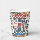 Traditioneel Palestina Borduurwerk tatreez boho Papieren Bekers (Links)