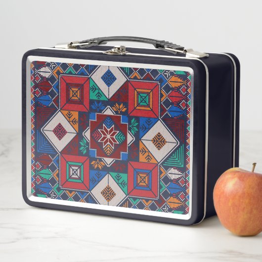 Traditioneel Palestina Borduurwerk tatreez kleurri (In situ)