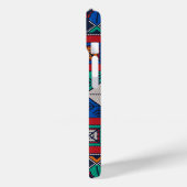 Traditioneel Palestina Borduurwerk tatreez kleurri Case-Mate iPhone Case (Achterkant / Links)