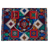 Traditioneel Palestina Borduurwerk tatreez kleurri Groot Cadeauzakje (Voorkant)