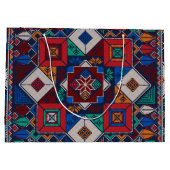 Traditioneel Palestina Borduurwerk tatreez kleurri Groot Cadeauzakje (Achterkant)