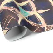 traditioneel patroon cadeaupapier (Rol Hoek)