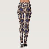 traditioneel patroon leggings (Achterkant)
