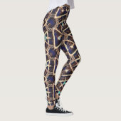 traditioneel patroon leggings (Rechts)