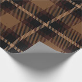 Traditioneel patroon met Tartartan Cadeaupapier (Hoek)