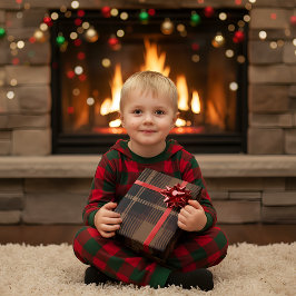 Traditioneel patroon met Tartartan Cadeaupapier