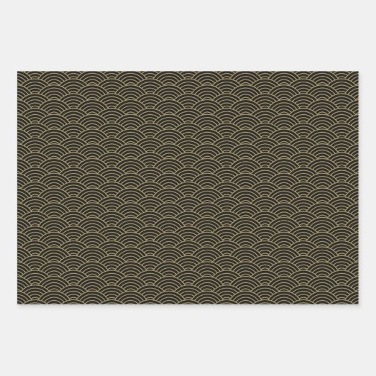 Traditioneel patroon van de Japanse kunst Sakura Inpakpapier Vel (Voorkant 2)