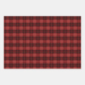 Traditioneel patroon van goudtartaanvlecht voor ro inpakpapier vel (Voorkant 3)