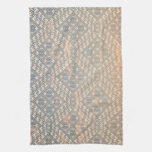 Traditioneel patroonontwerp voor noordse pastel theedoek (Verticaal)