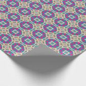 Traditioneel, Peruaanse lappendeken, tegel Cadeaupapier (Hoek)