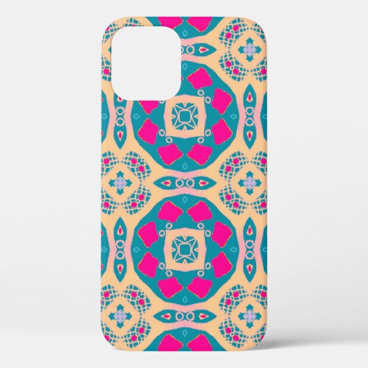 Traditioneel, Peruaanse lappendeken, tegel Case-Mate iPhone Case (Achterkant)